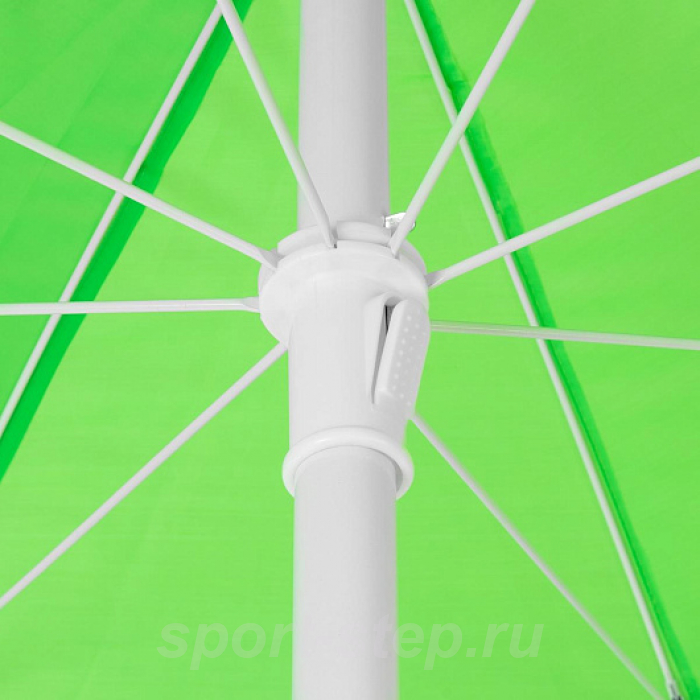 Зонт пляжный d 2,4м с наклоном зеленый (28/32/210D) (N-240N) NISUS