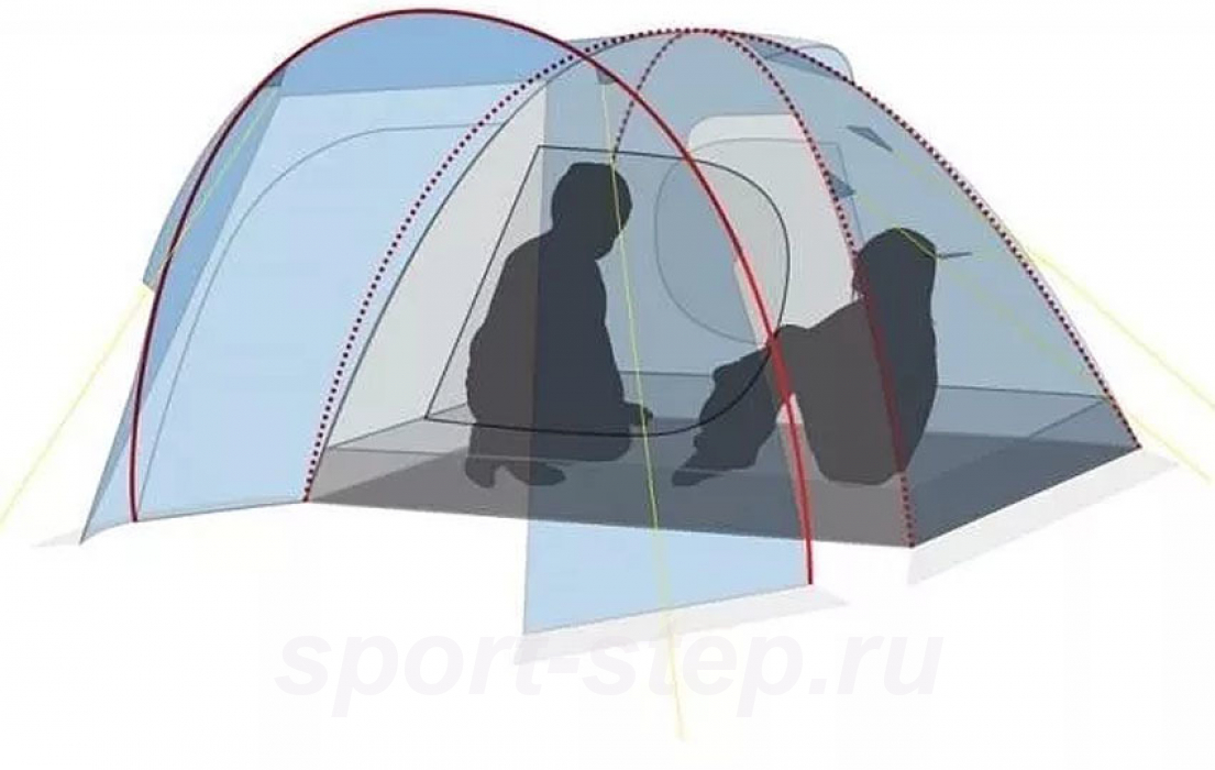 Палатка Canadian Camper RINO 3, цвет woodland