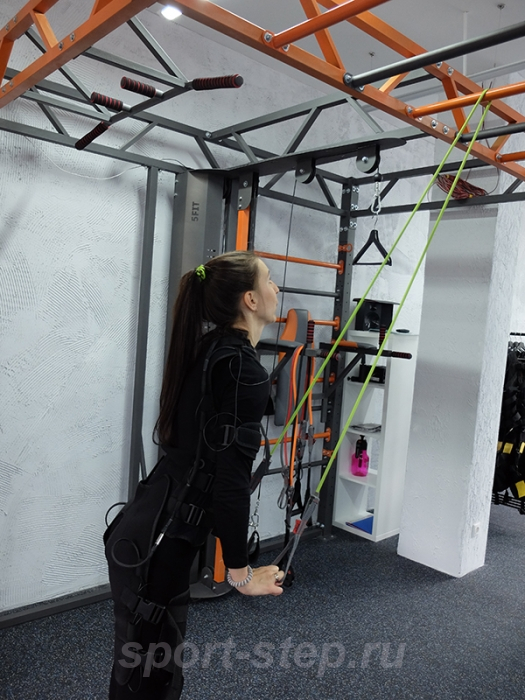 Эспандер трубчатый Total Body (латекс) черный 18,1 кг FT-LTX-40LB