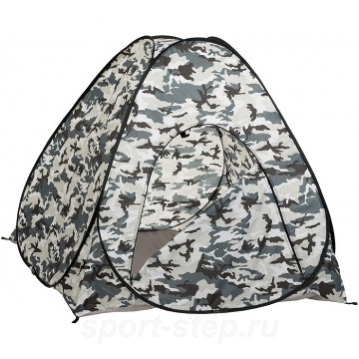 Палатка зимняя автомат 1,5*1,5 КМФ дно на молнии (PR-D-TNC-036-1.5)