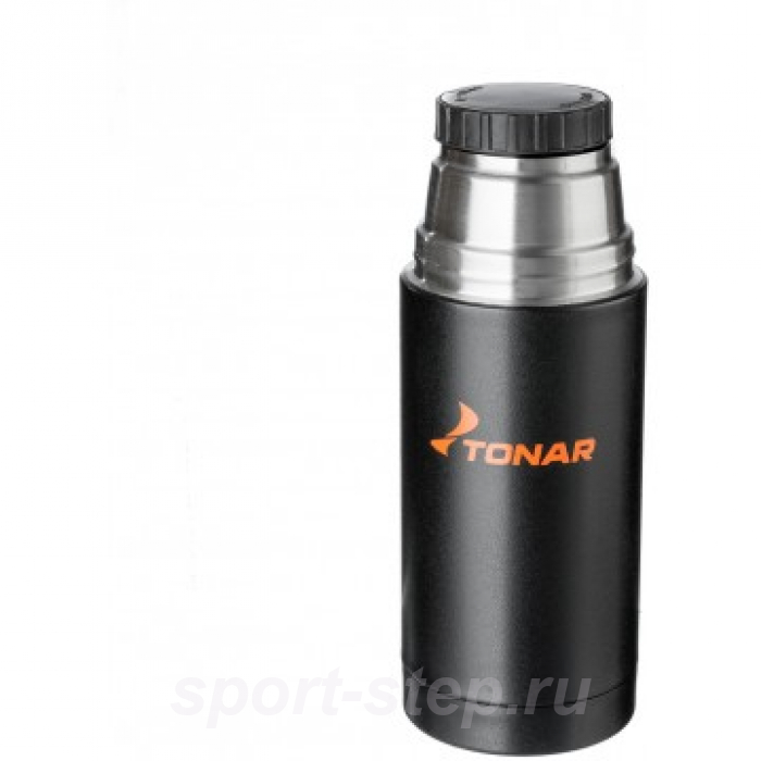 Термос (HS.TM-023) 500ML черный (дополн.пласт.чашка) TONAR