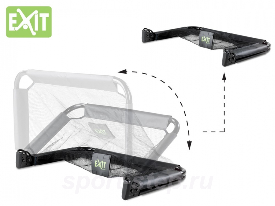 Детские футбольно-хоккейные ворота для дома и дачи EXIT ПИКО 90х60х60 см, cклaдные, 2 шт в комплекте