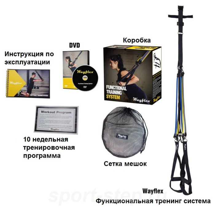 Ременной тренажер Wayflex FTS (Functional Training System)