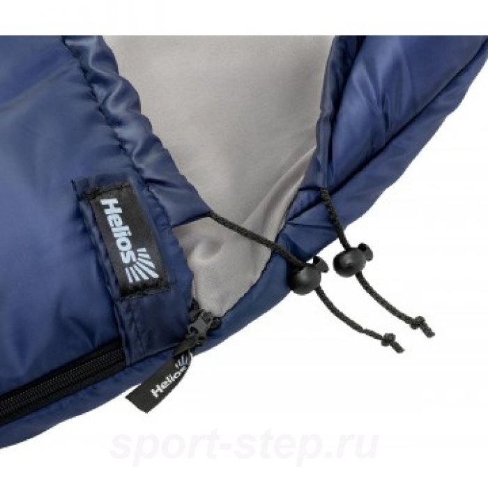 Спальный мешок FUJI Wide 400 (220х90, синтепон, синий) (T-HS-SB-FW-400) Helios