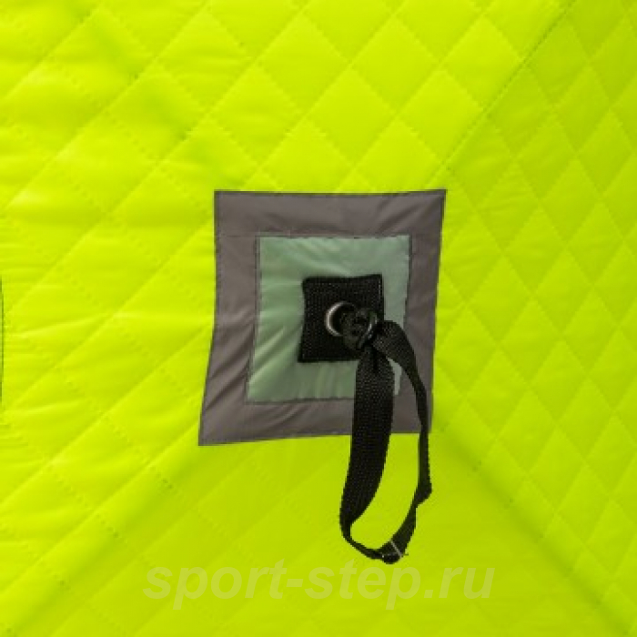 Палатка зимняя Куб утепл. 1,5х1,5 yellow lumi/gray PREMIER (PR-ISCI-150YLG)