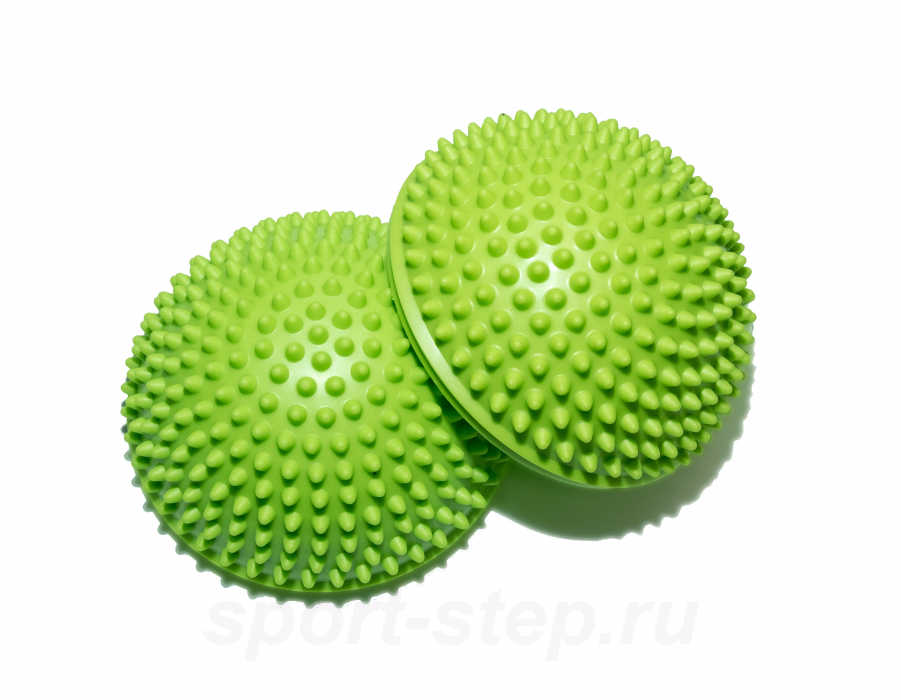 Полусфера массажно-балансировочная (набор 2 шт) Original FitTools FT-MSD-2GN