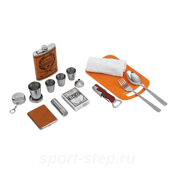 Набор в сумке-чехле Медведь белый (HS-2023-PB-2-W) Helios