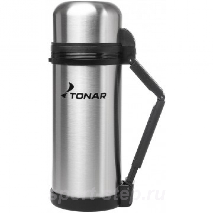 Термос (HS.TM-012) 1500ML (дополн.пласт.чашка, скл.ручка, ремень) TONAR