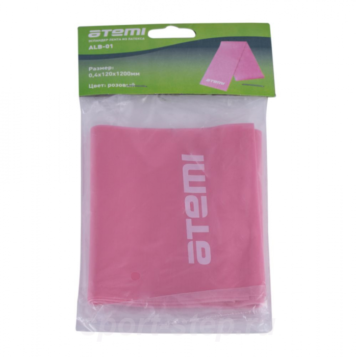 Эспандер-лента Atemi, ALB01, 0,4x120x1200 мм, 5 кг
