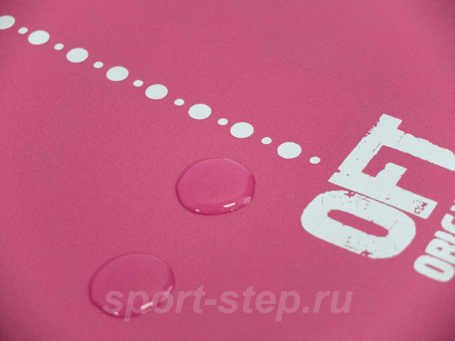 Коврик для йоги 2.5 мм пурпурный в сумке с ремешком Original FitTools FT-TYM025-PP