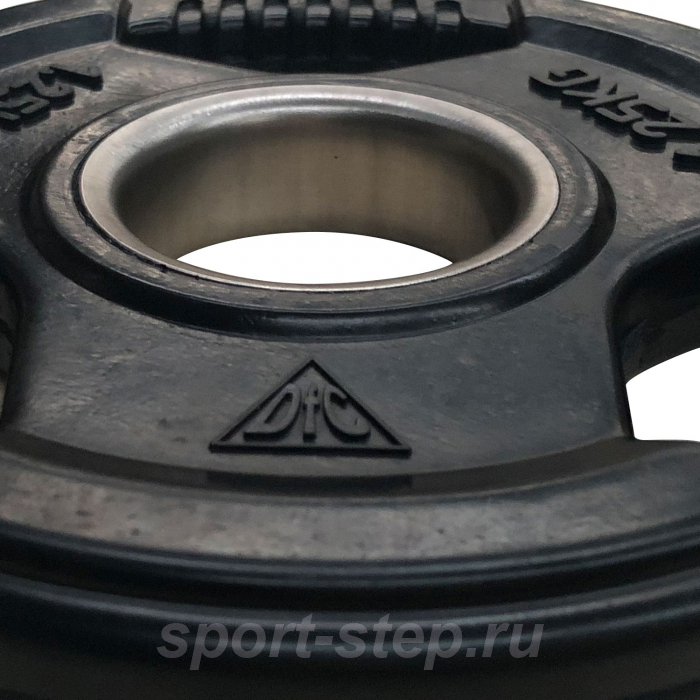 Диск обрезиненный DFC, чёрный, 51 мм, 5кг WP015-51-5