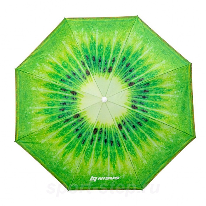 Зонт пляжный d 1,8м с наклоном Киви (19/22/170Т) (N-BU1907-180-K) NISUS