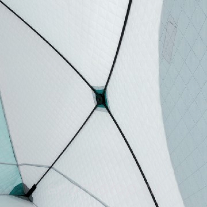 Палатка зимняя двускатная DELTA Комфорт biruza/gray Helios (HS-ISDC-BG)