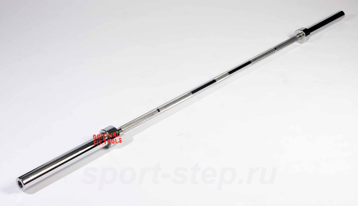 Гриф олимпийский, FT-OB-500LBS-CROME 500 фунтов (226 кг) хромированный Fit.Tools