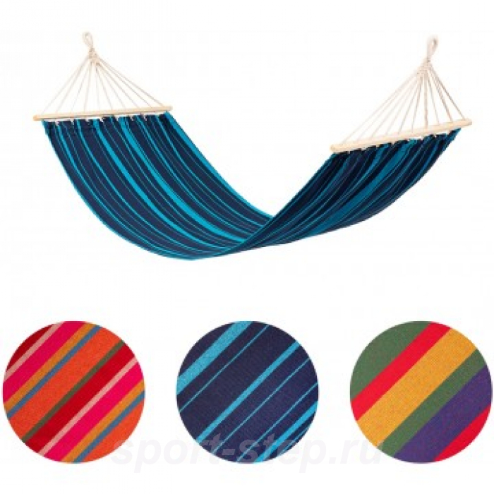 Гамак тканевый 200х80см с планкой Helios (HS-G-P-200х80)