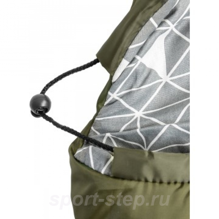 Спальный мешок OLYMPUS Wide 300 (220х90, холлофайбер, зеленый) (T-HS-SB-OW-300) Helios