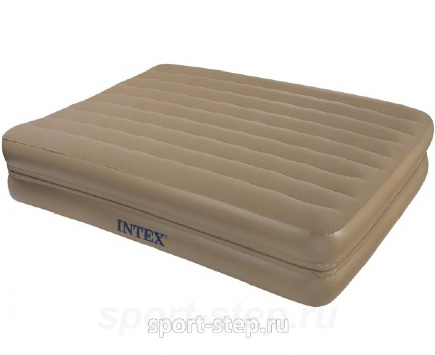 Двуспальная надувная кровать Intex Downy 2-in-1 Bed 66754 без насоса