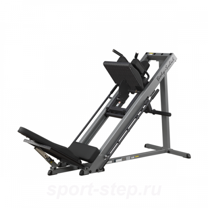ГАКК-машина - жим ногами под углом 45 Body-Solid GLPH1100 на свободном весе