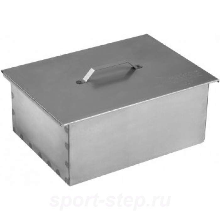 Коптильня двухъярусная с поддоном для сбора жира 380х280х170 (сталь 1,5 мм) Тонар (К-003)