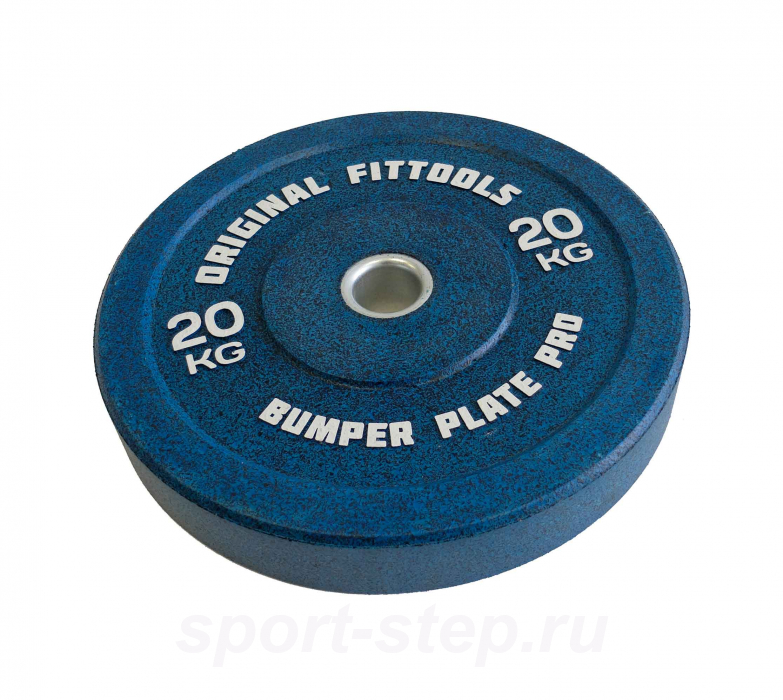 Диск бамперный 20 кг Original FitTools FT-BPBL-20