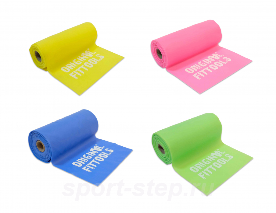 Эспандер ленточный TPE 6000х150х0.6 мм Original FitTools FT-TPEROLL-0.6