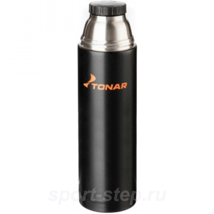 Термос (HS.TM-026) 1200ML черный (дополн.пласт.чашка) TONAR