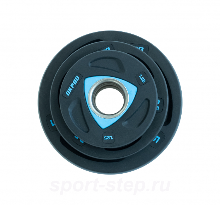 Диск олимпийский полиуретановый 5 кг OKPRO OK2037-500