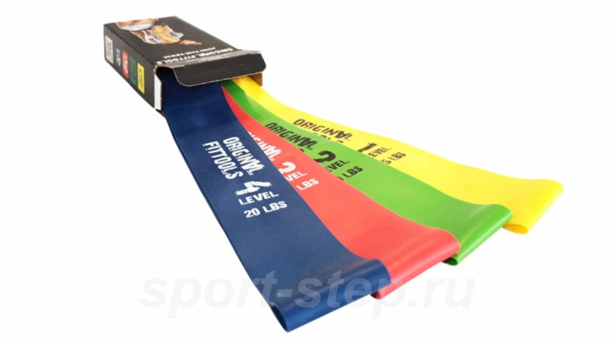Набор мини-эспандеров диаметр 61 см Original FitTools FT-XLST