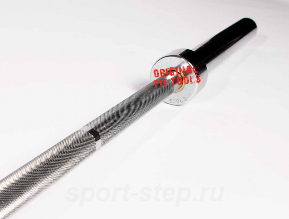 Гриф олимпийский, FT-OB-500LBS-CROME 500 фунтов (226 кг) хромированный Fit.Tools