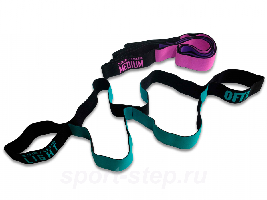 Набор из трех тканевых эспандеров UNIQ OFT FT-UNIQ