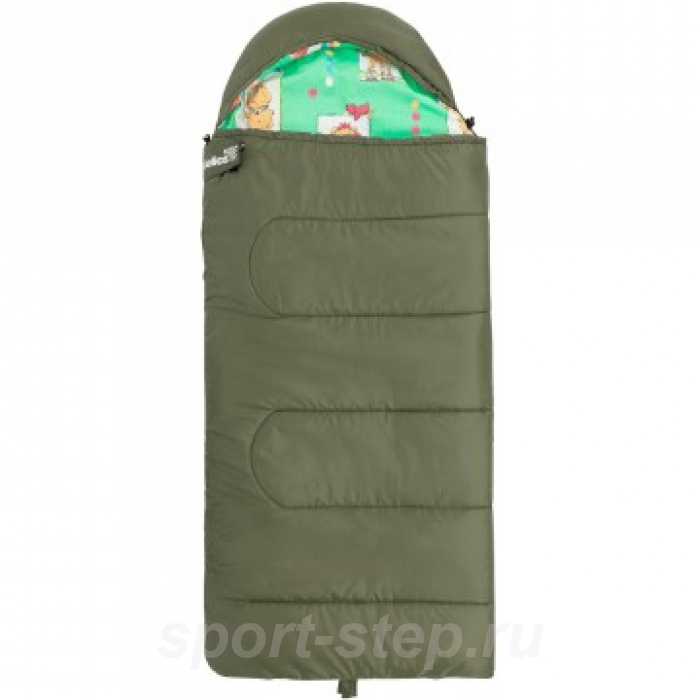 Спальный мешок OLYMPUS Junior 300 (160х70, холлофайбер, лимпопо) (T-HS-SB-OJ-300) Helios