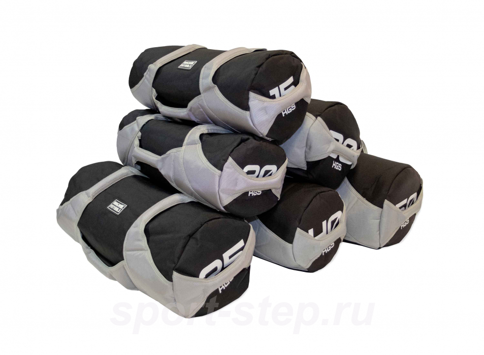 Сэндбэг (нагрузка до 20 кг) черно-серый Original FitTools FT-SNDBG-20-GY