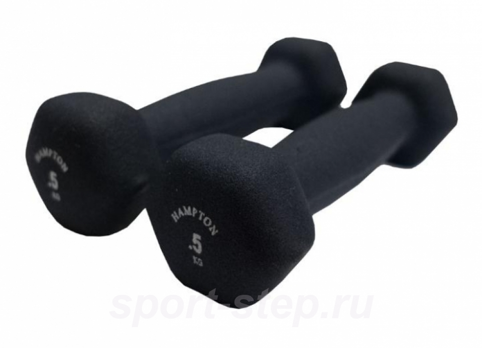 Гантели неопреновые 0,5 кг пара Hampton NH-05K