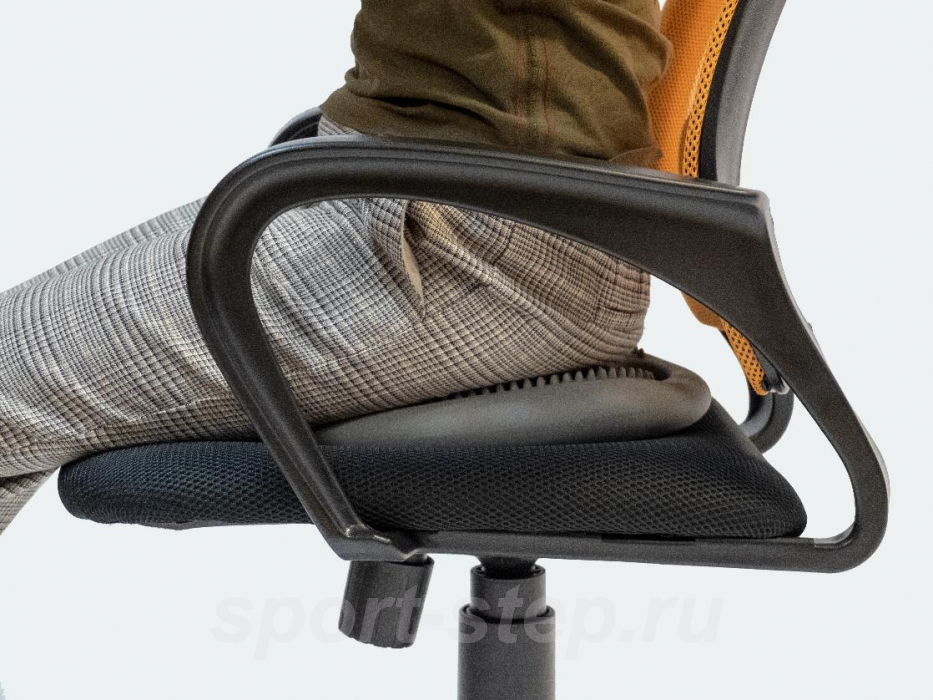 Массажно-балансировочная подушка с ручкой OFT FT-BPDHL (GREY)