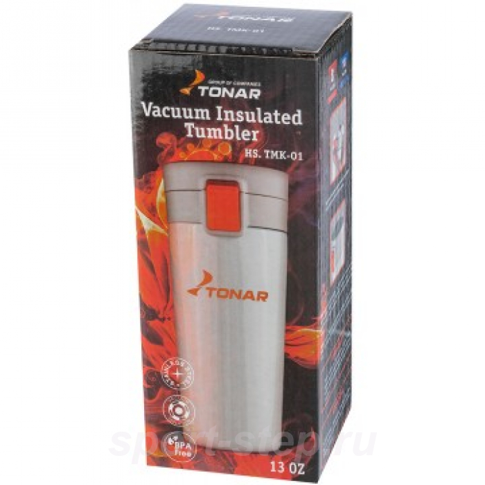 Термос-кружка (HS.TMК-01) 400ML белый TONAR