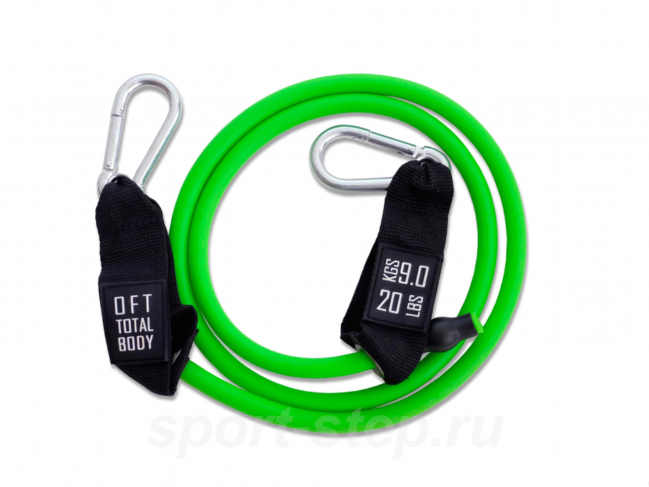 Эспандер с карабинами 20 lbs Original FitTools FT-ULTX-20