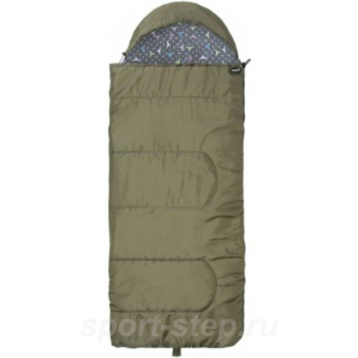 Спальный мешок OLYMPUS 300 (210х70, холлофайбер, зеленый) (T-HS-SB-O-300) Helios