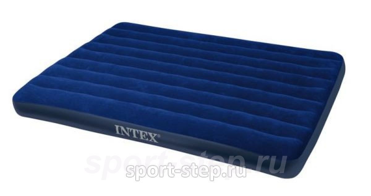 Односпальный надувной матрас Intex Classic Downy Bed Twin 68757 без насоса