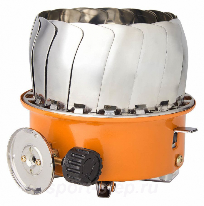 Плита газовая мини в сумке с ветрозащитой Tourist TULPAN-S TM-400