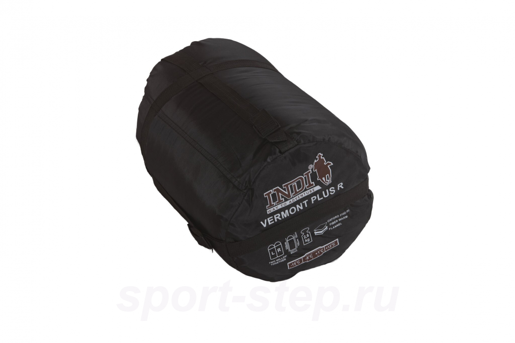 Спальный мешок INDI Vermont Plus R-zip от -15 °C