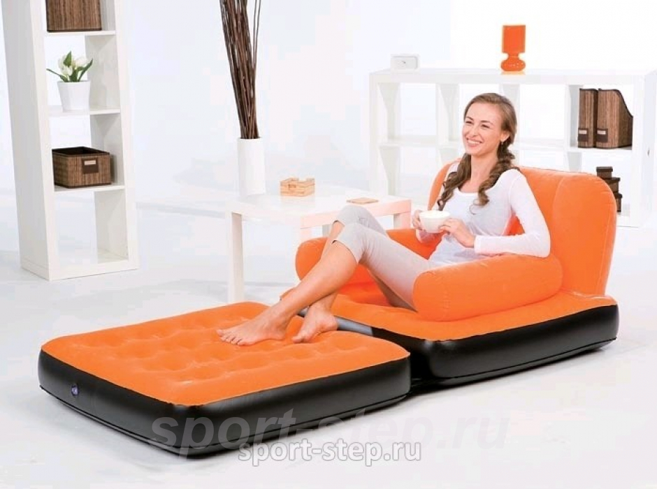 Надувное кресло-трансформер BestWay 67277 без насоса