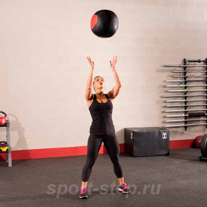 Тренировочный мяч мягкий Wall Ball 6,4 кг (14lb) Body-Solid BSTSMB14