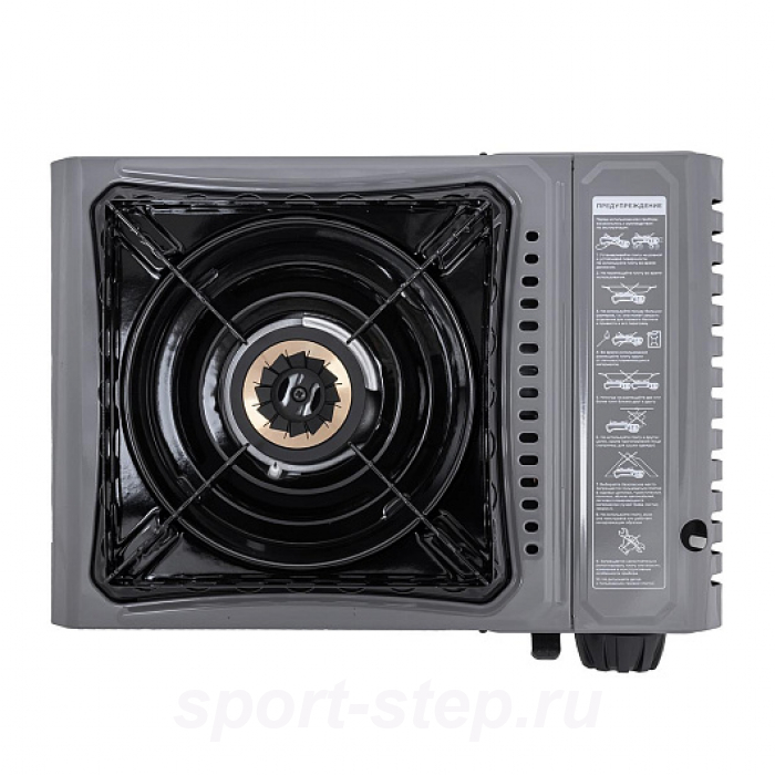 Плита газовая портат. в кейсе, горелка латунная, ветрозащита (N-MS-2900HCBW) NISUS