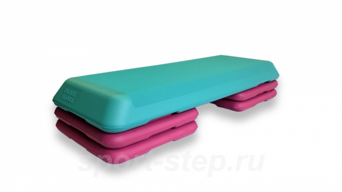 Степ-платформа профессиональная, 3 уровня высоты Fitness Tools FT-PROSTEP