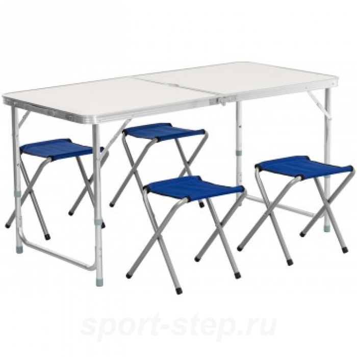 Набор мебели, стол + 4 табурета (PR-HF10471-1)