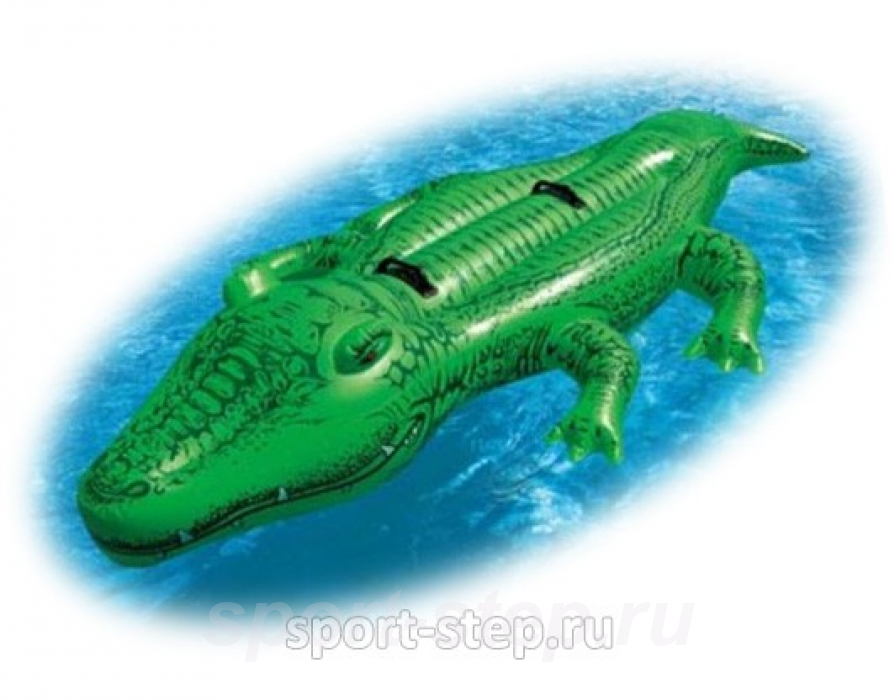 Надувная игрушка Гигантский Крокодил Intex Giant Gator Ride On 58562