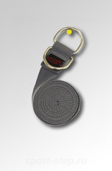 Ремешок для йоги 243 см, серый Fitness Tools FT-YSTP-GREY