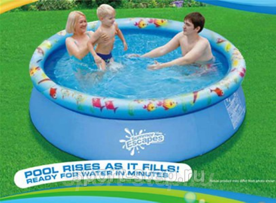 Надувной бассейн круглый P21-0830 Summer Escapes (Polygroup) 244 х 76 см