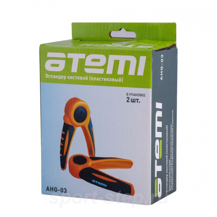 Эспандер кистевой пластиковый Atemi, AHG03, 15 кг, 2 шт