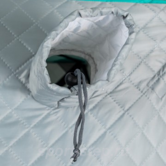 Палатка зимняя Куб Комфорт утепл. 1,5х1,5 biruza/gray PREMIER (PR-ISCC-150BG)